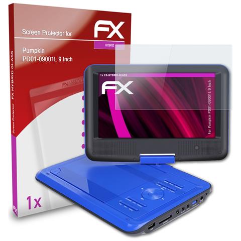 ATFOLIX Pellicola Protettiva In Vetro Plastica Compatibile Con Pumpkin Pd01-09001l 9 Inch Pellicola Vetro, 9h Hybrid-glass Fx Vetro Temperato Da Plastica Protettivo