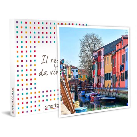 Image of Cofanetto Per Uomo - Giro In Barca A Murano E Burano Con Visita Alla Fornace Del Vetro - Idee Regalo Originale Per Lui