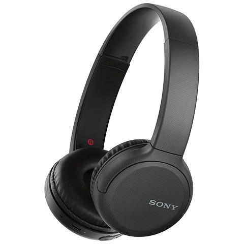 SONY Cuffie WH-CH510 Wireless Bluetooth Colore Nero