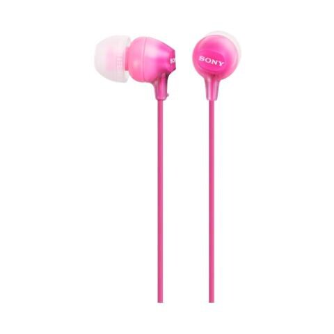 Sony Auricolari con Microfono Cablato Mdr-ex15ap Colore Rosa