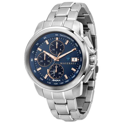 MASERATI Successo Solar R8873645004 Orologio Uomo Al Quarzo