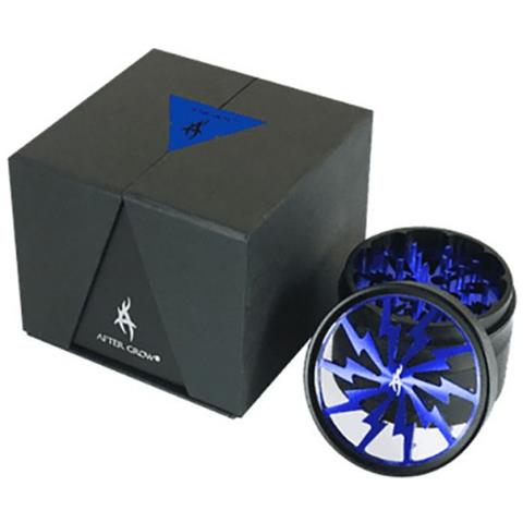 After Grow Grinder Per Tabacco Thorinder In Alluminio Blu 4 Parti Tritatabacco 62 Mm