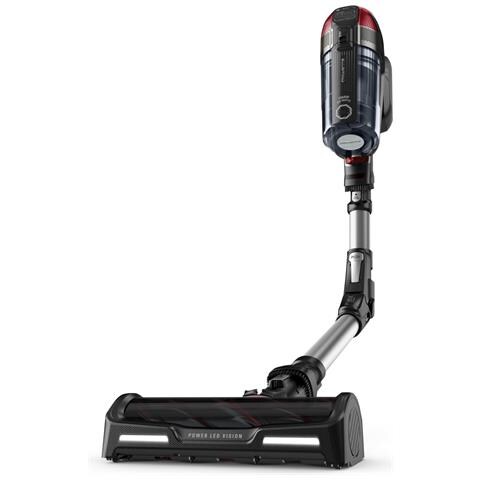 ROWENTA Scopa Elettrica Ricaricabile X-Force Flex 12.60 RH98A7WO Senza Sacco Capacità 0,9 Litri Autonomia fino a 45 Minuti Colore Grigio / Rosso