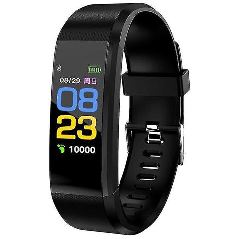 HTN Orologi Sportivi Bluetooth- Frequenza Cardiaca Del Bracciale Intelligente Health Contapassi Del Fitness (nero) 