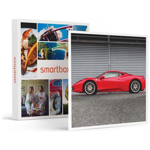 Immagine di  Cofanetto Per Uomo - 2 Emozionanti Giri Alla Guida Di Una Ferrrari 488 Gtb Sul Circuito Di Monza - Idee Regalo Originale Per Lui
