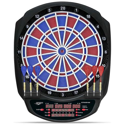 CARROMCO Bersaglio Elettronico Striker-601, 2 Fori Spaziatura Dardo Machine