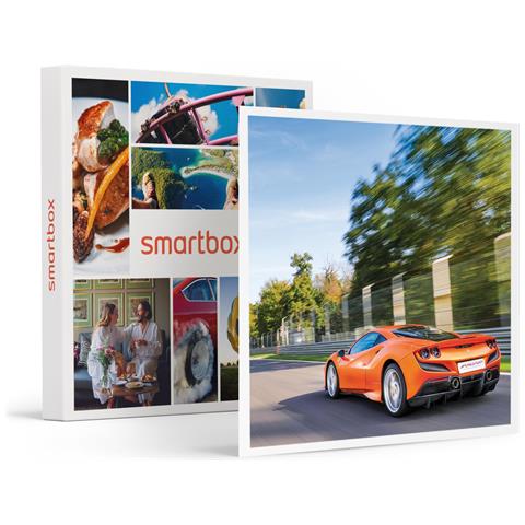 Image of Cofanetto Per Uomo - Guida Ferrari F8 Tributo: 2 Giri Su Pista Presso L'autodromo Del Mugello - Idee Regalo Originale Per Lui