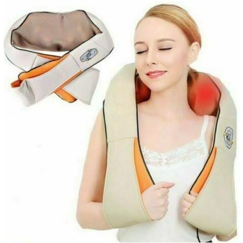 OneAlps Shiatsu Massaggiatore Schiena Cuscino Cervicale Shiatsu Con Funzione Calore Massager Del Collo E Spalle Bianco - Foto 11