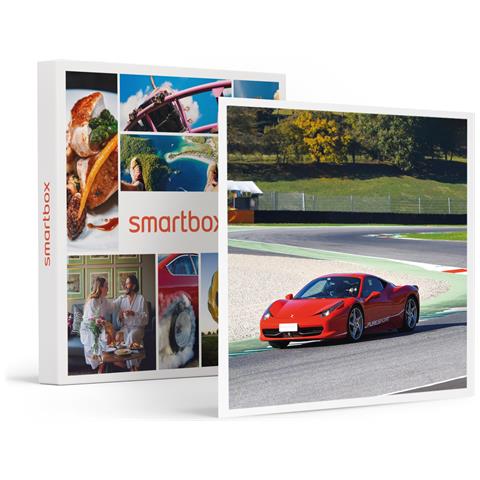 Image of Cofanetto Per Uomo - Emozioni In Ferrari 458: 1 Giro Di Pista Presso Lautodromo Del Mugello - Idee Regalo Originale Per Lui