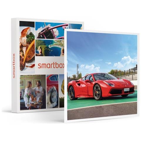 Immagine di  Cofanetto Per Uomo - Motori Turbo: 2 Giri Su Una Ferrari 488 Gtb Presso Lautodromo Di Vairano - Idee Regalo Originale Per Lui