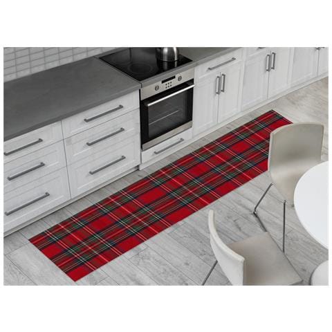 BIANCHERIAWEB Tappeto Passatoia Cucina Amsterdam - Antiscivolo, 55x115cm, Colore Fango - Foto 4