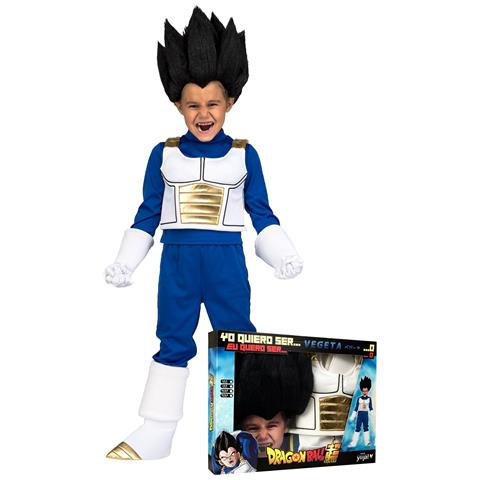 Image of Cofanetto Costume Di Vegeta Dragon Ball Bambino - Taglia: 10 - 12 Anni (140-152 Cm)