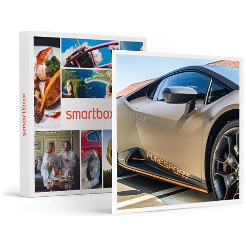 Immagine di  Cofanetto Per Uomo - Alla Guida Di Una Lamborghini Huracán Evo: 2 Giri Sul Circuito Di Vallelunga - Idee Regalo Originale Per Lui