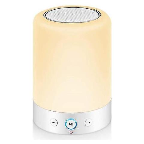 INLAW Piccola Luce Notturna Smart Mini Altoparlante Bluetooth, Led Colorato Creativo Portatile Esterna Wireless Altoparlante Bluetooth Regali Per Uomini, Donne E Bambini