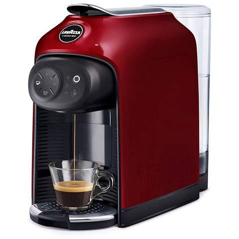 LAVAZZA Macchina da Caffè Espresso Automatica Idola A Modo Mio Serbatoio 1.1 Lt. Potenza 1500 Watt Colore Rosso