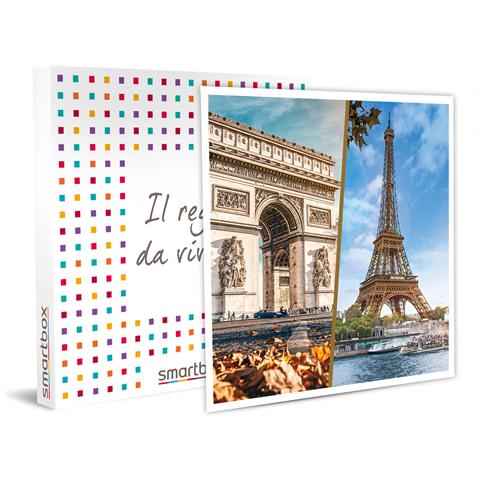 Image of Cofanetto Regalo Coppia - Io & Te A Parigi: Crociera Sulla Senna, Biglietto Hop On Hop Off E Soggiorno Di 2 Notti - Idee Regalo Originale