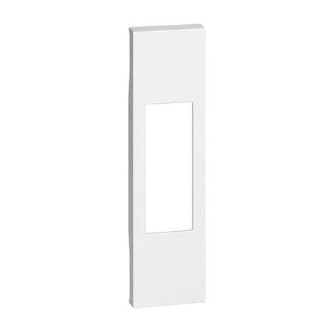 BTICINO Cover Living Now Per Prese, Bipolari, Pulsante Tirante Bianco Kw02