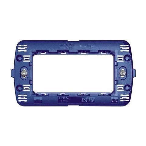 BTICINO Supporto Unico Per Placche 4 Moduli Bticino Livinglight - Ln4704