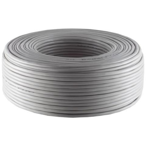 SHIVERPEAKS Bs76840-10 Cavo Telefonico 10 M Grigio, Bianco