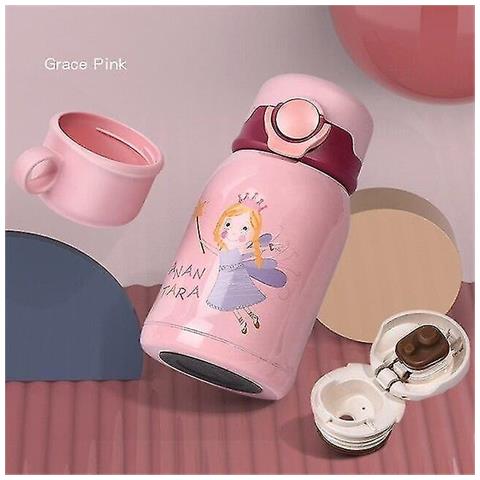 SLD Bottiglia Thermos Da 480 Ml Con Cannuccia A Prova Di Alimentazione A Prova Di Alimentazione