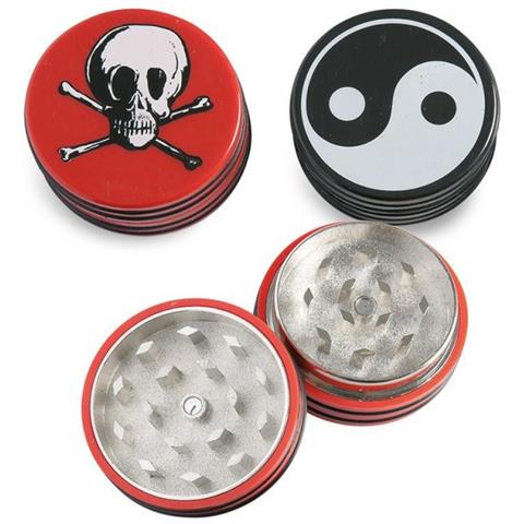 Chilling Time Grinder Per Tabacco Chilling Time Starfire Plastica 2 Parti Con Calamita 4,2cm