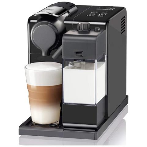 DE LONGHI Macchina Caffè Nespresso Lattissima Touch Animation Serbatoio 0,9 Litri Potenza 1400 Watt Colore Nero
