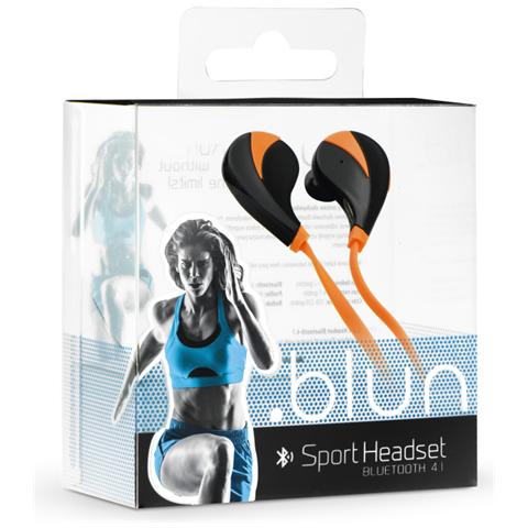 P.t.h.Gsm Auricolari Sportivi Bluetooth Universali - Rq5 Arancioni