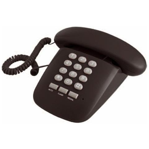 BRONDI Telefono Fisso a Filo - Nero 
