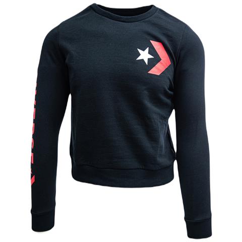 CONVERSE Cu Imprimeu Logo 10008127-001, Donne, Nero, Xl