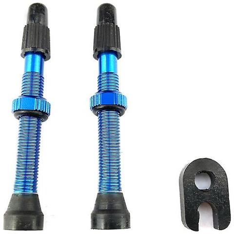 INLAW Vodool 1 Coppia Stem Presta Valvola Valvola Da 60mm In Lega Di Alluminio Anti-resistenze Elementi Di Riparazione Per Strada Mtb Bike Tubeless Pneumatico Da Pneumatici (blu) 