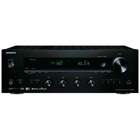 ONKYO Sintoamplificatore TX-8250 Stereo Radio AM / FM / DAB+ Chromecast FlareConnect Wi-Fi, AirPlay, Bluetooth Colore Nero