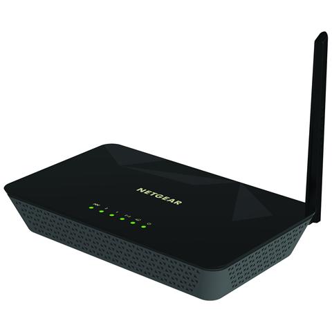 NETGEAR Modem Router Wireless D500 150 Mbps 802.11 b / g / n 2 Porte Ethernet 10/100 