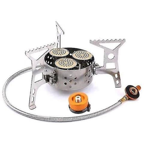 Fornello Da Campeggio Odoland 6800W - Antivento, Pieghevole Con Accensione Piezoelettrica - Foto 6