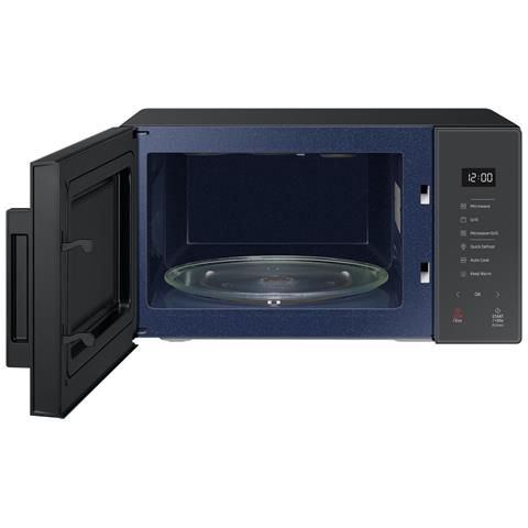 SAMSUNG - Forno Microonde Glass Design MG23T5018G con Grill e Cottura a  Vapore Capacità 23 Litri Potenza 800 Watt Colore Nero - ePrice