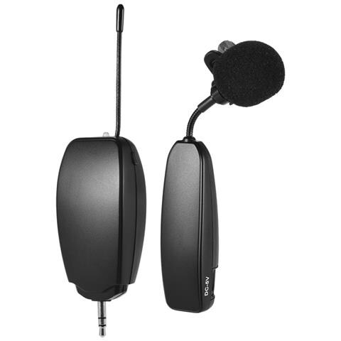Image of Cuffie Per Microfono Wireless 30m Cuffie Wireless Uhf Sistema Di Microfono Per Amplificatore Vocale Altoparlanti Da Palco Guide Turistiche Per Insegnanti | microfoni
