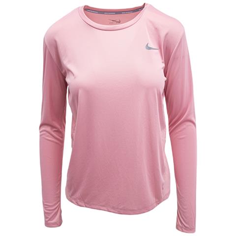 NIKE Miler Running Top Aj8128-630, Donne, Rosa, L