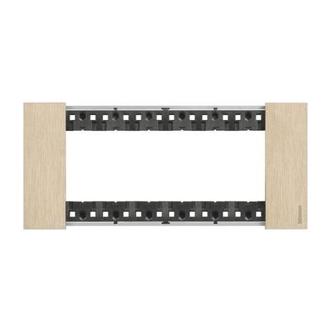 BTICINO Placca Living Now 6 Moduli Colore Oro Ka4806zw