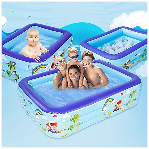 Piscina Gonfiabile Per Bambini 90 Cm - Rotonda Per Giardino O Interni - 3