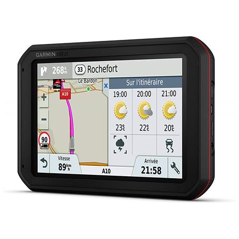 GARMIN Navigatore GPS dezlCam 785 LMT-D per Autocarri da 7" con Dash Cam Integrata