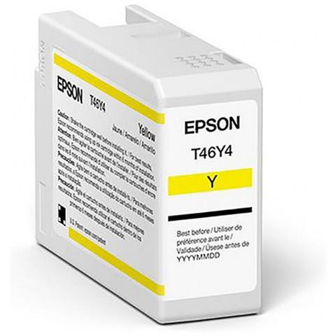 EPSON Cartuccia D'inchiostro T47A4 UltraChrome Pro Compatibile con SureColor SC-P900 Colore Giallo