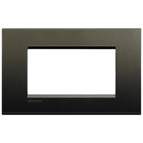BTICINO Placca Living Light Avenue Lna4804ae Quadra 4 Posti