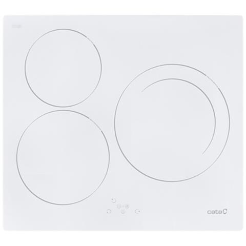 CATA - Piano Cottura IB-603 WH a Induzione 3 Zone Cottura da 60 cm ... CATA - Piano Cottura IB-603 WH a Induzione 3 Zone Cottura da 60 cm ...