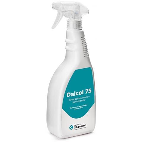 CHIMICA D'AGOSTINO Dalcol 75 Detergente Alcolico Igienizzante 75% 750ml