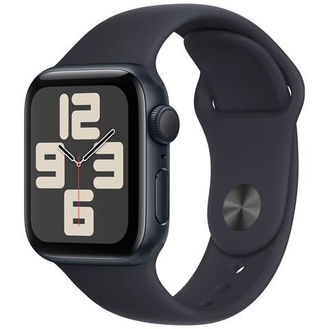 APPLE Watch SE GPS Wi-Fi 32 GB 40mm OLED Touch screen Colore Nero