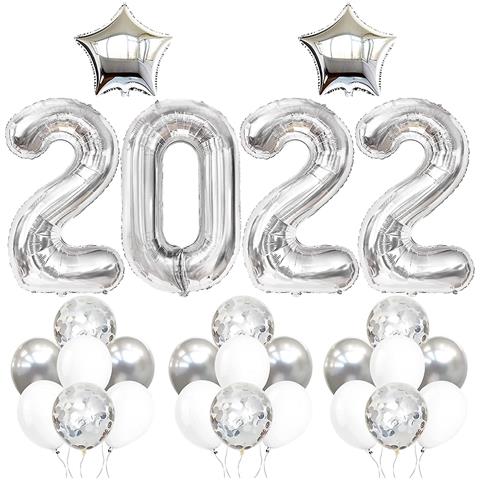 Palloncino Numero 1 Gigante Per Festa Di 1 Anno: Kit Decorazione Blu Con Corona, Lattice E Foil (32 Pollici)