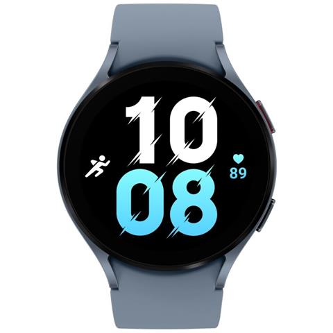 SAMSUNG Smartwatch Galaxy Watch 5 Impermeabile 5ATM Display 1.4" 16 GB Bluetooth Wi-Fi e NFC Blu - Italia