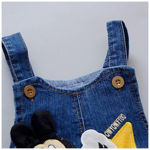 SLOWMOOSE - Vestiti Del Neonato Del Fumetto, Jeans Dei Bambini Dei  Pantaloni Stampati Casuali Delle Ragazze Della Vita Elastica Dei Pantaloni  Del Denim Per 1-4t Unisex [ blu / 18m] - ePrice