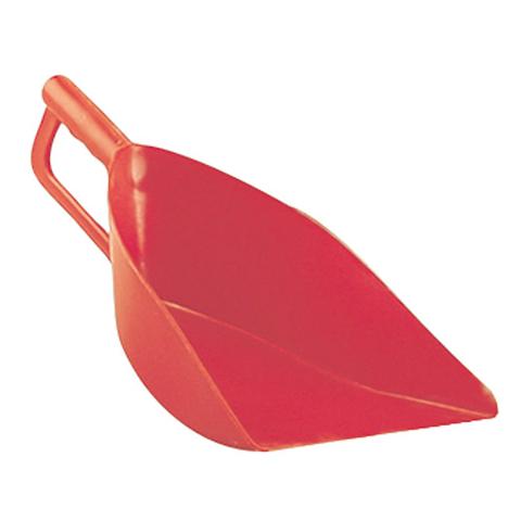 Set 6 Cucchiai Plastica 12cm - Colore Rosso Per Casa E Picnic