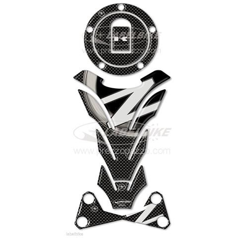 Labelbike Kit Adesivi Resina Gel 3d Compatibile Per Moto Kawasaki Z 750-1000 Fino Al 2006