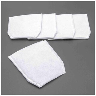 Vhbw 10 Sacchetti Per Aspirapolvere In Microfibra Compatibili Con Makita 443060-3 (Bianco)